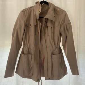 Micheal Kors Utility Rain Jacket